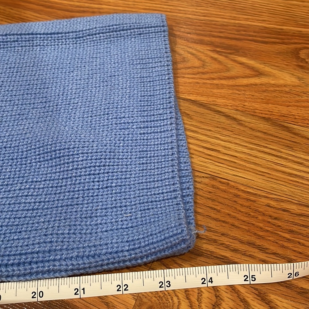 Blue Knit Pants - Picture 6 of 6